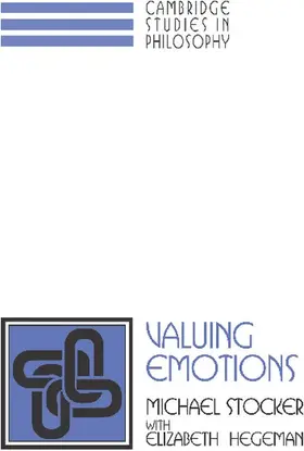 Stocker |  Valuing Emotions | Buch |  Sack Fachmedien