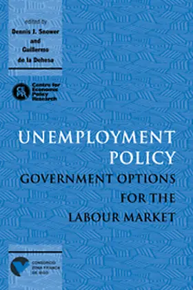 Snower / Dehesa |  Unemployment Policy | Buch |  Sack Fachmedien