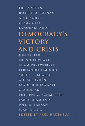 Hadenius |  Democracy's Victory and Crisis | Buch |  Sack Fachmedien
