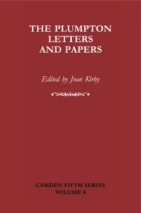 Kirby |  The Plumpton Letters and Papers | Buch |  Sack Fachmedien