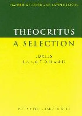 Theocritus / Hunter |  Theocritus, a Selection | Buch |  Sack Fachmedien