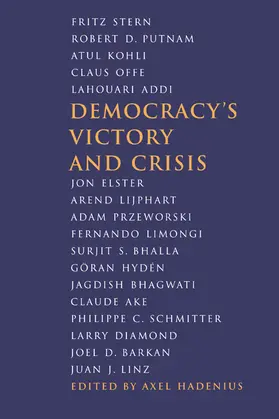 Hadenius |  Democracy's Victory and Crisis | Buch |  Sack Fachmedien