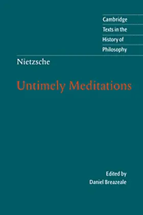 Nietzsche / Breazeale | Nietzsche | Buch | 978-0-521-58458-6 | www.sack.de