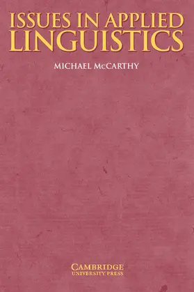 McCarthy |  Issues in Applied Linguistics | Buch |  Sack Fachmedien