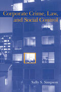 Simpson / Blumstein |  Corporate Crime, Law, and Social Control | Buch |  Sack Fachmedien