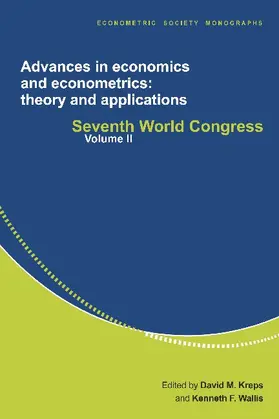 Kreps / Wallis |  Advances in Economics and Econometrics | Buch |  Sack Fachmedien