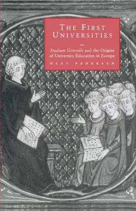 Pedersen |  The First Universities | Buch |  Sack Fachmedien