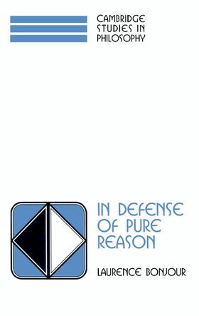 BonJour / Sosa |  In Defense of Pure Reason | Buch |  Sack Fachmedien