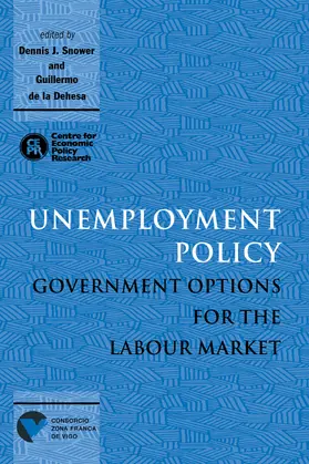 Snower / Dehesa |  Unemployment Policy | Buch |  Sack Fachmedien