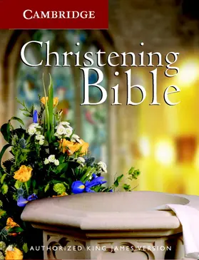  Christening Bible-KJV | Buch |  Sack Fachmedien