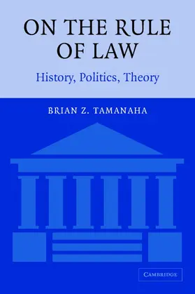 Tamanaha |  On the Rule of Law | Buch |  Sack Fachmedien