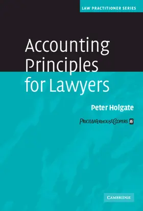 Holgate |  Accounting Principles for Lawyers | Buch |  Sack Fachmedien