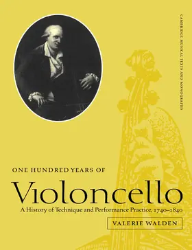 Walden / Butt / Dreyfus |  One Hundred Years of Violoncello | Buch |  Sack Fachmedien