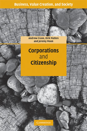 Crane / Matten / Moon | Corporations and Citizenship | Buch | 978-0-521-61283-8 | sack.de