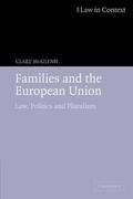 McGlynn |  Families and the European Union | Buch |  Sack Fachmedien