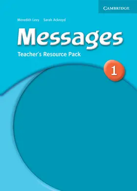 Ackroyd / Levy |  Messages 1 Teacher's Resource Pack | Buch |  Sack Fachmedien