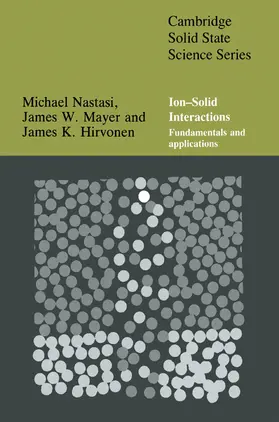 Nastasi / Mayer / Hirvonen |  Ion-Solid Interactions | Buch |  Sack Fachmedien