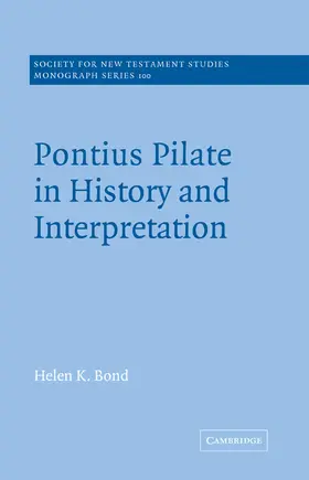 Bond |  Pontius Pilate in History and Interpretation | Buch |  Sack Fachmedien