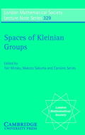 Minsky / Sakuma / Series |  Spaces of Kleinian Groups | Buch |  Sack Fachmedien