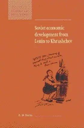 Davies |  Soviet Economic Development from Lenin to Khrushchev | Buch |  Sack Fachmedien