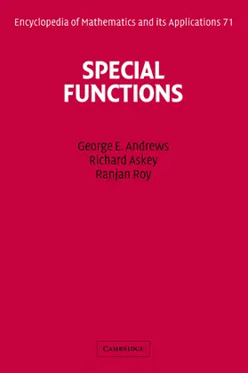 Andrews / Askey / Roy |  Special Functions | Buch |  Sack Fachmedien
