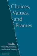Kahneman / Tversky |  Choices, Values, and Frames | Buch |  Sack Fachmedien