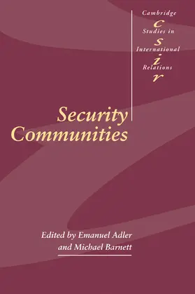 Adler / Barnett |  Security Communities | Buch |  Sack Fachmedien