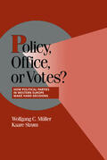Bergman / Müller / Lange |  Policy, Office, or Votes? | Buch |  Sack Fachmedien