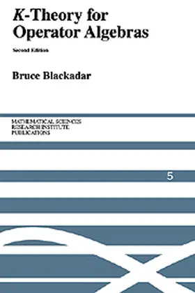 Blackadar / Levy |  K-Theory for Operator Algebras | Buch |  Sack Fachmedien