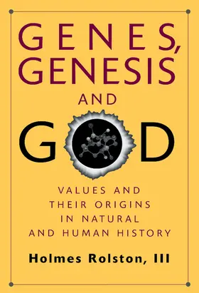 Rolston |  Genes, Genesis, and God | Buch |  Sack Fachmedien