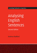 Radford |  Analysing English Sentences | Buch |  Sack Fachmedien