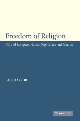 Taylor |  freedom of Religion | Buch |  Sack Fachmedien