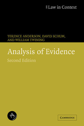 Anderson / Schum / Twinning | Analysis of Evidence | Buch | 978-0-521-67316-7 | sack.de