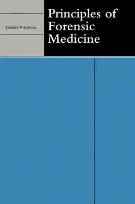 Robinson |  Principles of Forensic Medicine | Buch |  Sack Fachmedien
