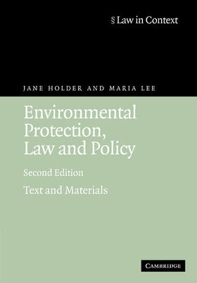 Holder / Lee | Environmental Protection, Law and Policy | Buch | 978-0-521-69026-3 | sack.de