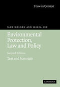 Holder / Lee |  Environmental Protection, Law and Policy | Buch |  Sack Fachmedien