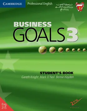 Knight / O'Neil / Hayden |  Business Goals 3 Student's Book Bahrain Edition | Buch |  Sack Fachmedien