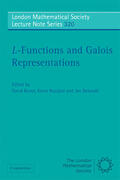 Burns / Buzzard / Neková¿ |  L-Functions and Galois Representations | Buch |  Sack Fachmedien