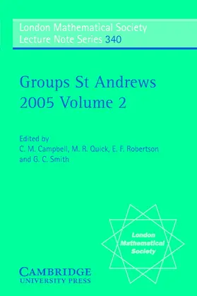 Campbell / Quick / Robertson |  Groups St Andrews 2005 | Buch |  Sack Fachmedien