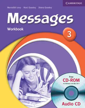 Levy / Goodey |  Messages 3 Workbook with Audio CD/CD-ROM | Buch |  Sack Fachmedien