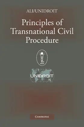 American Law Institute |  Principles of Transnational Civil Procedure | Buch |  Sack Fachmedien