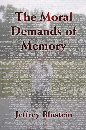 Blustein |  The Moral Demands of Memory | Buch |  Sack Fachmedien