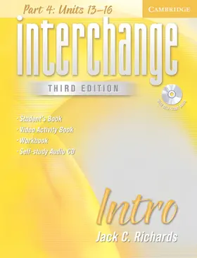 Richards |  Interchange Intro Part 4 Student's Book with Self Study Audio CD | Buch |  Sack Fachmedien