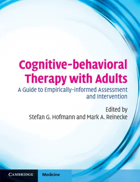Hofmann / Reinecke |  Cognitive-behavioral Therapy with Adults | Buch |  Sack Fachmedien