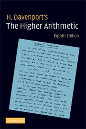 Davenport |  The Higher Arithmetic | Buch |  Sack Fachmedien