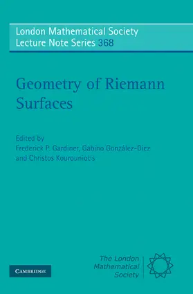 Gardiner / Gonzalez-Diez / González-Diez |  Geometry of Riemann Surfaces | Buch |  Sack Fachmedien