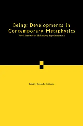 Le Poidevin |  Being | Buch |  Sack Fachmedien