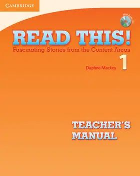 Mackey |  Read This! Level 1 Teacher's Manual with Audio CD | Buch |  Sack Fachmedien