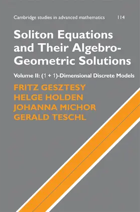 Gesztesy / Holden / Michor |  Soliton Equations and Their Algebro-Geometric Solutions | Buch |  Sack Fachmedien