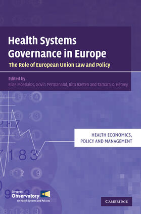 Baeten / Mossialos / Permanand | Health Systems Governance in Europe | Buch | 978-0-521-76138-3 | sack.de